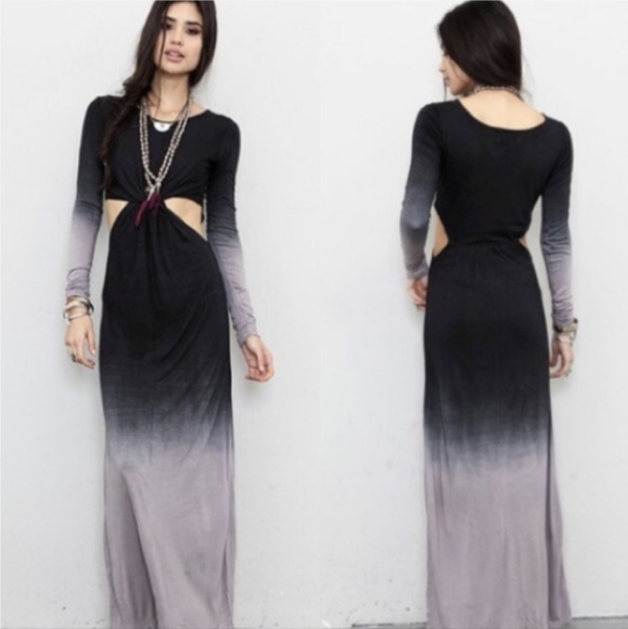 Stylestalker Frontin Ombre Maxi Dress XS - Picture 5 of 7